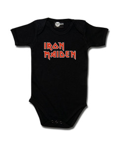 Iron Maiden Baby Romper Logo  | Littlerockstore